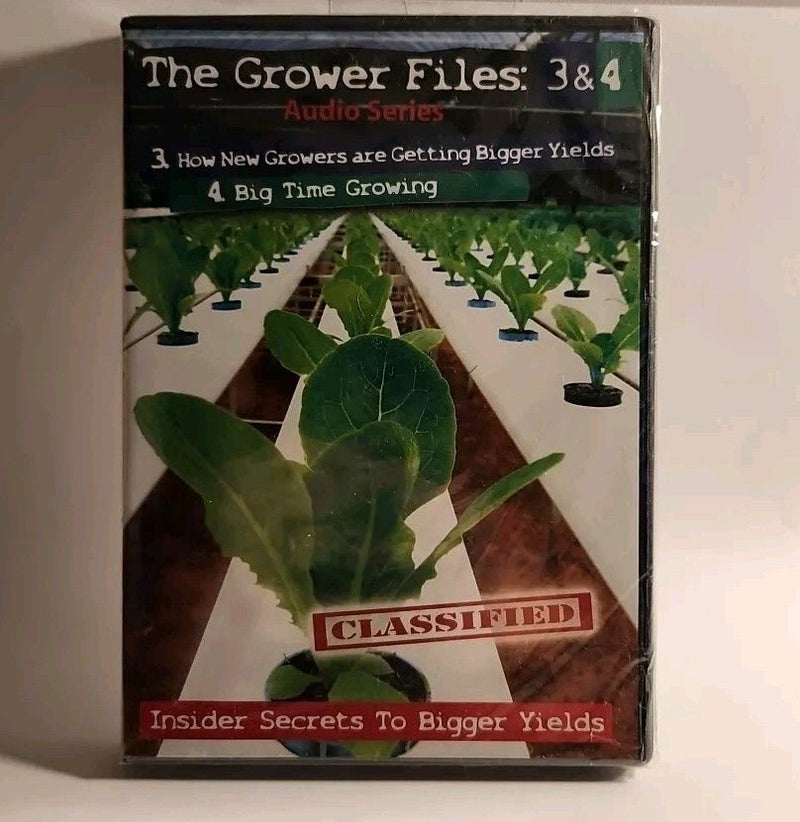 The Grower Files 3 & 4 Audio Series CD Digital Audio Advanced Nutrients - Darktower Media
