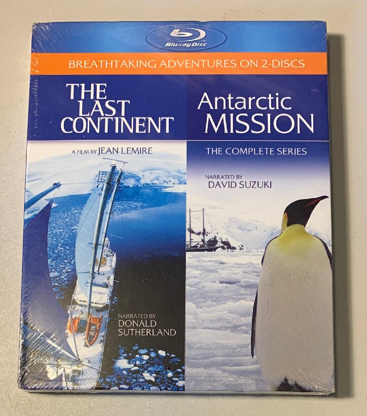 The Last Continent/Antarctic Mission (Blu - ray Disc, 2011, 2 - Disc Set) 5038 - Darktower Media