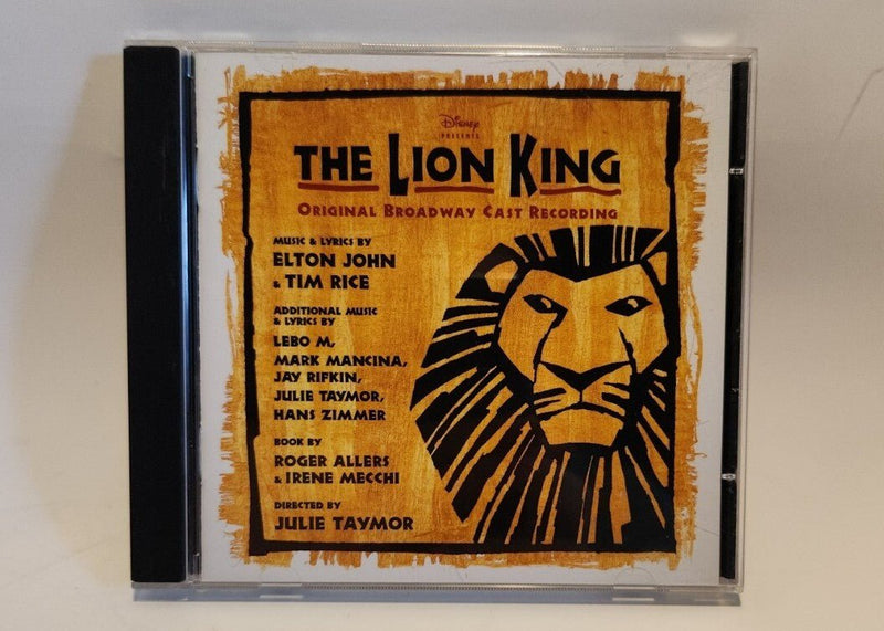 The Lion King - Original Broadway Cast Recording CD, 1997 Disney USA - Darktower Media