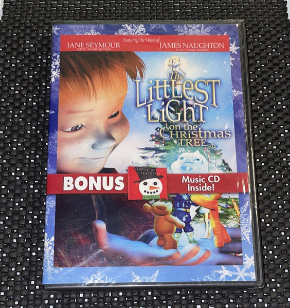 The Littlest Light on the Christmas Tree (DVD 2010) USA With Bonus Cd 7954 - Darktower Media