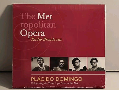 The Metropolitan Opera Radio Broadcast Placido Domingo Cd New Sealed. 2008