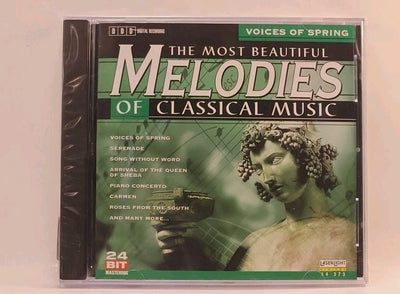 The Most Beautiful Melodies of Classical Music: (CD Delta USA) w1s3 2454