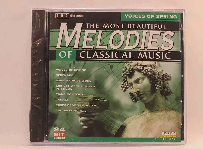 The Most Beautiful Melodies of Classical Music: (CD Delta USA) w1s3 2454 - Darktower Media