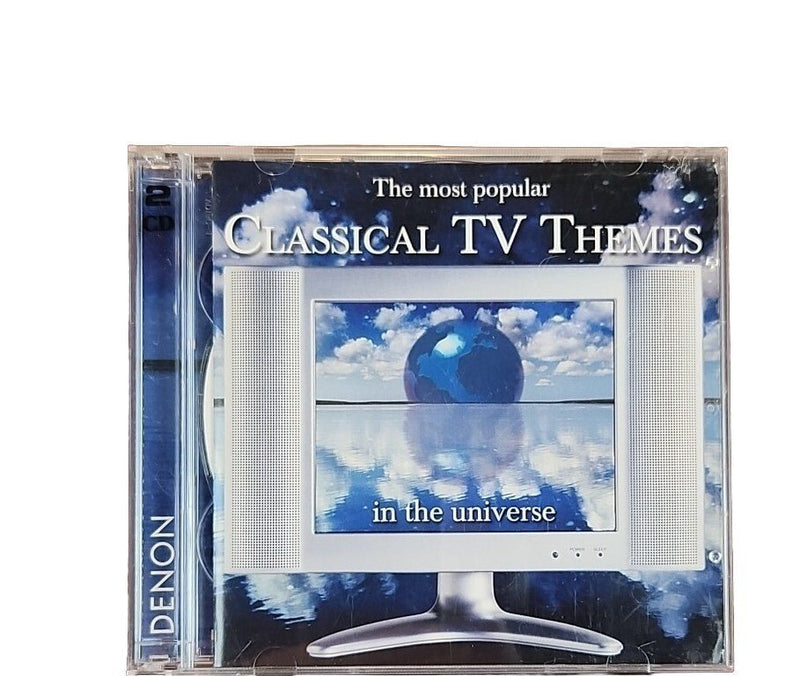 The Most Popular Classical TV Themes In The Universe 2 CD Set Denon USA 2004 - Darktower Media