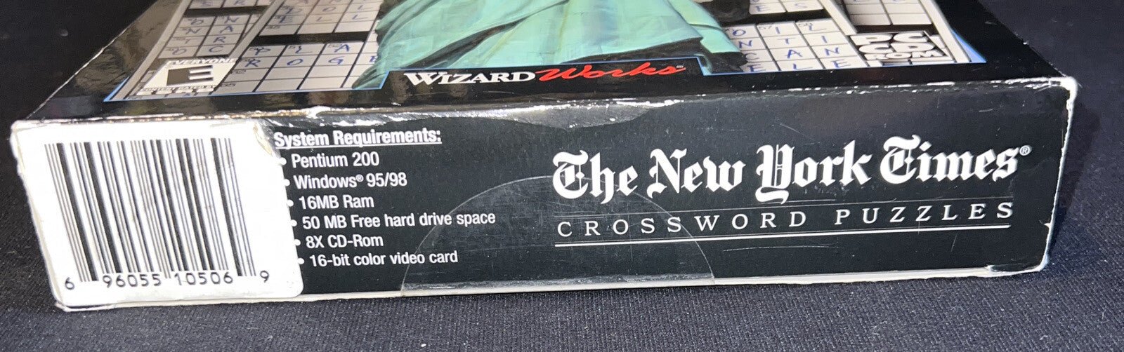 The New York Times Crossword Puzzles for CD - ROM Windows 95/98 Vg Pc Big Box - Darktower Media