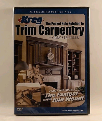The Pocket Hole Solution to Trim Carpentry Gary Striegler DVD 2005  w1s2 1758