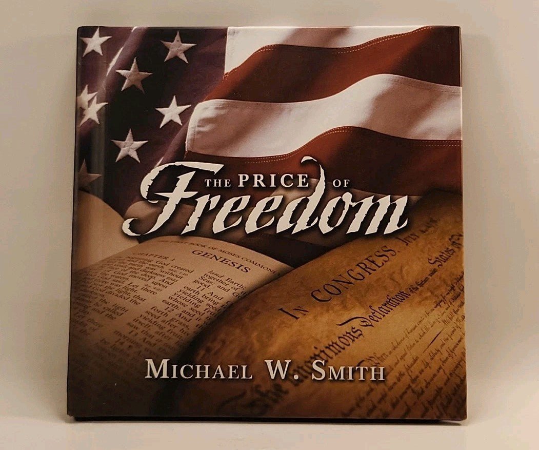 *THE PRICE OF FREEDOM* by Michael W. Smith Hardback Gift Book with CD w1s2 2087 - Darktower Media