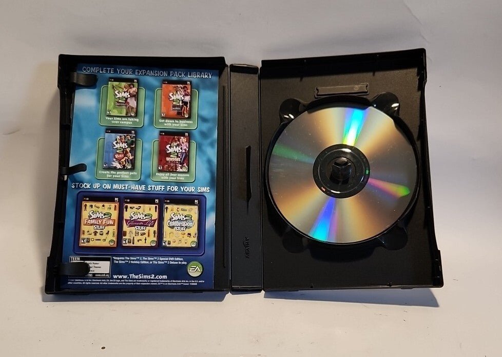 The Sims 2 H&M Fashion Stuff for PC 2007 Complete w/ Manual/Code NM w1s3 3015 - Darktower Media