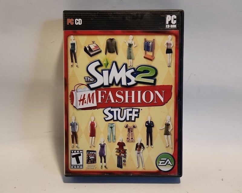 The Sims 2 H&M Fashion Stuff for PC 2007 Complete w/ Manual/Code NM w1s3 3015 - Darktower Media
