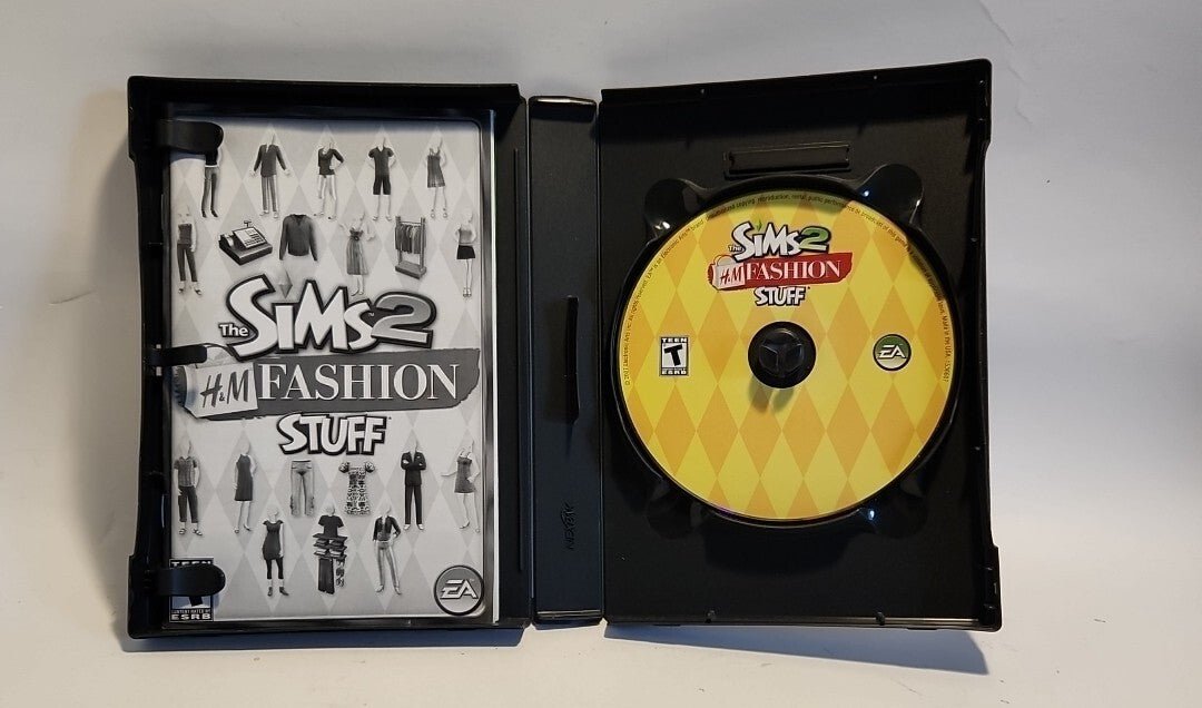 The Sims 2 H&M Fashion Stuff for PC 2007 Complete w/ Manual/Code NM w1s3 3015 - Darktower Media