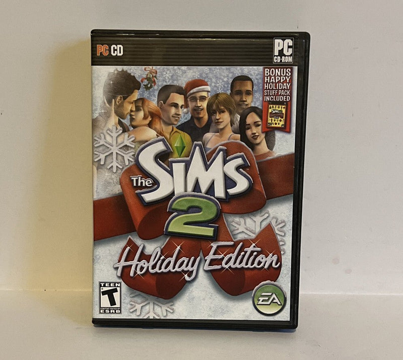The Sims 2 Holiday Edition with Holiday Stuff PC 2005 CD - ROM - Complete w1s43356 - Darktower Media