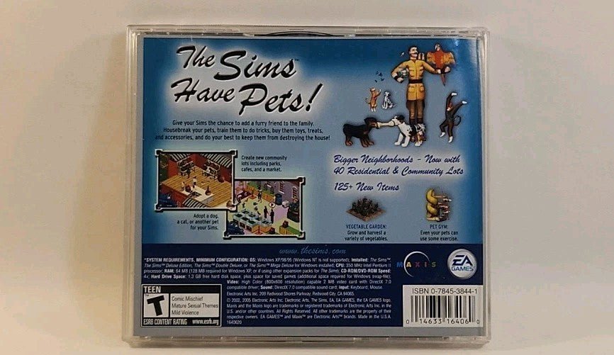 The Sims Unleashed Expansion Pack PC CD - ROM 2 Disc Video Game EA Games w1s3 3014 - Darktower Media