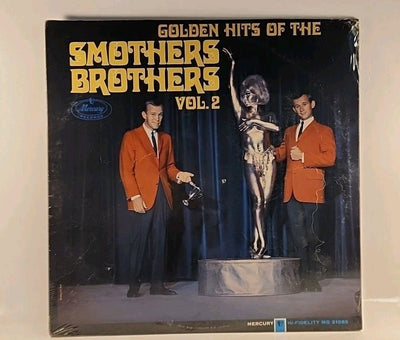 THE SMOTHERS BROTHERS Vinyl LP GOLDEN HITS Vol 2 - 1966 SEALED Drilled r27
