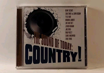 The Sound Of Today: Country! (CD, 2014) Kenny Chesney, Carrie Underwood r1s3 383