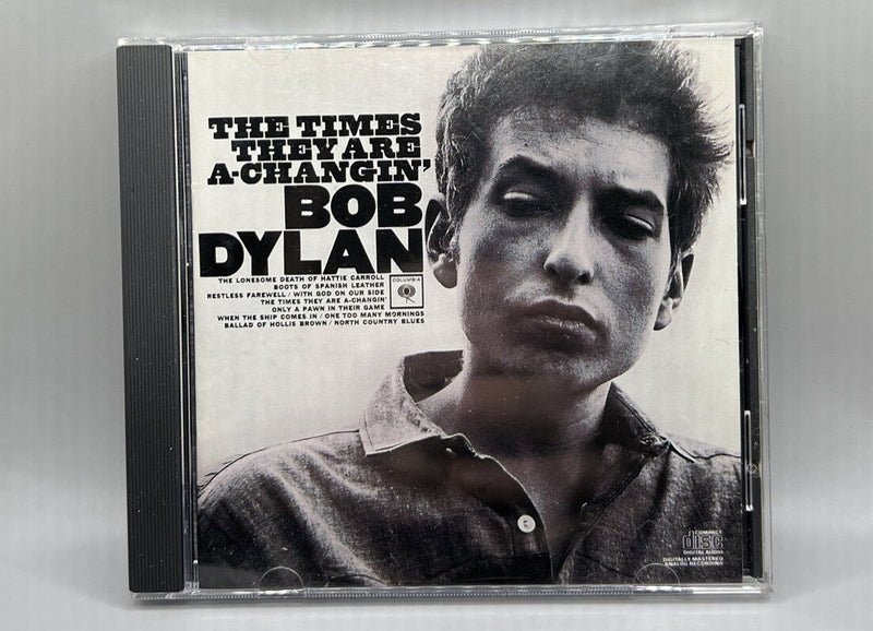 The Times They Are A - Changin' by Bob Dylan (CD, 1989, Columbia (USA)) Mint - Darktower Media