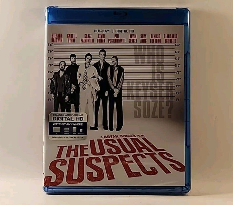 The Usual Suspects (Blu - ray, 2015, 20th Anniversary) Fox USA r1s3 378 - Darktower Media