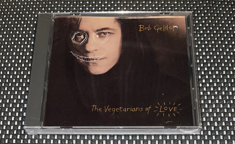 The Vegetarians of Love by Bob Geldof (CD,1990, Atlantic Unplayed Promo Punch - Darktower Media