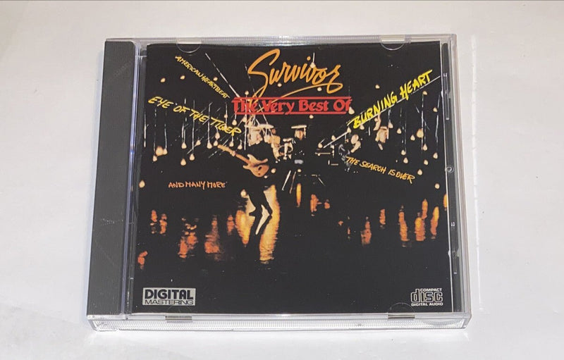 The Very Best of Survivor CD (Bellaphon, 1986 EU) RARE Germany - Darktower Media