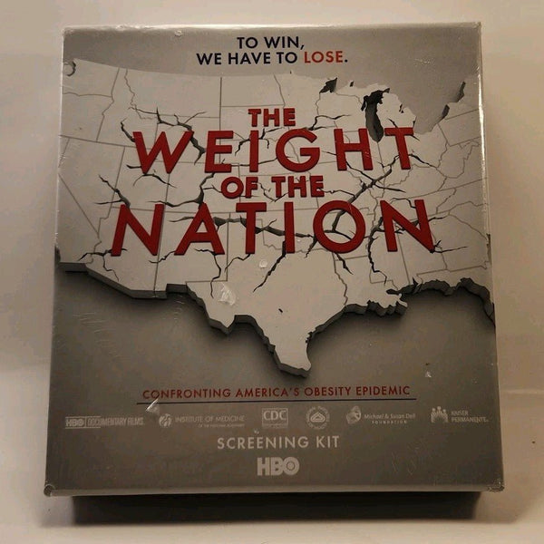 The Weight of the Nation DVD 2012 3 - Disc Set HBO Screening Kit New r1s10 1055 - Darktower Media