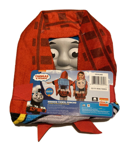 Thomas And Friends Nickelodeon Hooded Towel Poncho - Darktower Media