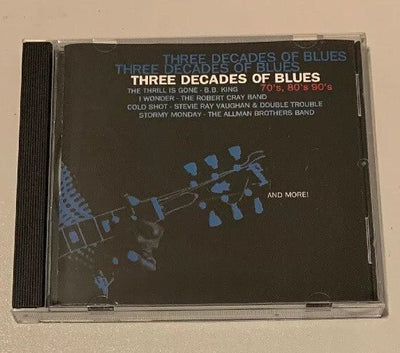 Three Decades Of Blues by Various Artists (CD, 1993, Priority Records) USA 5233