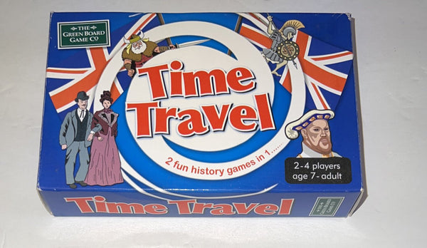 Time Travel The Green Board Game Co Card Game Euc - Darktower Media
