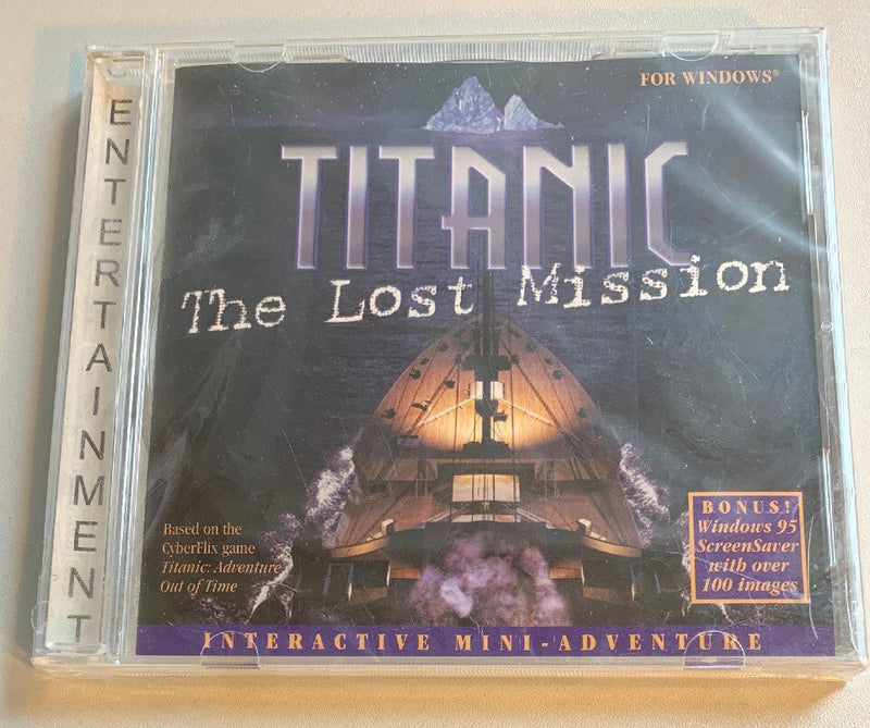 Titanic: The Lost Mission (Windows, 1998) - New Sealed PC Game - Darktower Media