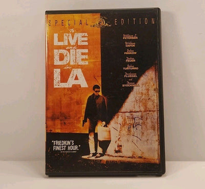 To Live and Die in L.A. (DVD, 2003, S.E.) William L Peterson w/Insert w1s3 2313