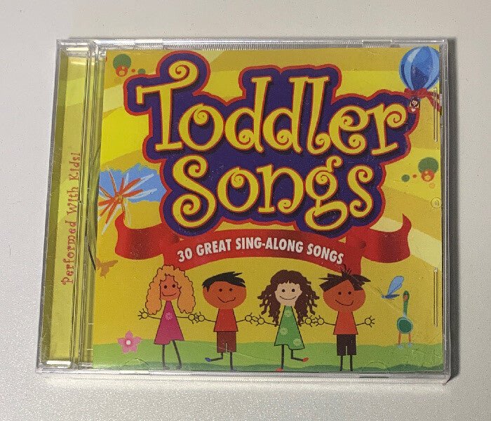TODDLER SONGS 30 GREAT SING ALONG SONGS New CD 2008 Performed with Kids - Darktower Media