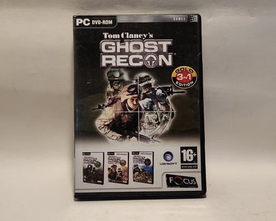Tom Clancy's Ghost Recon Gold Edition; 3 Games; PC Near Mint UK Region Free