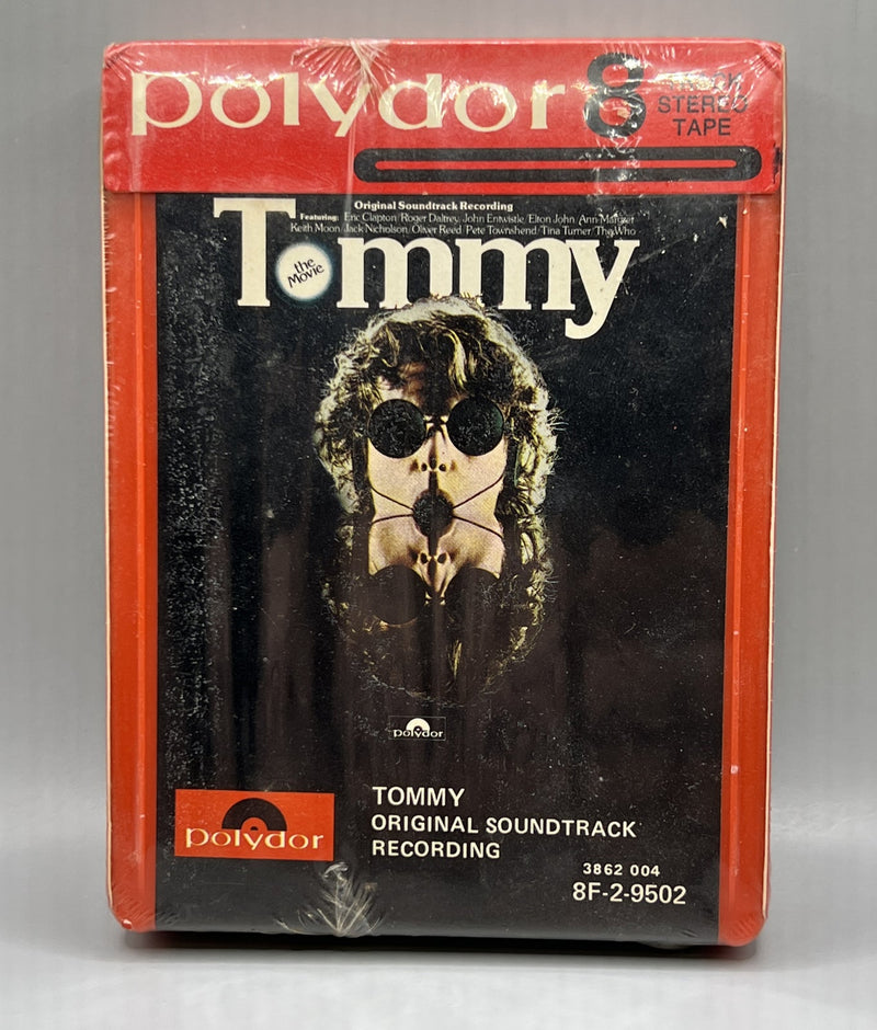 TOMMY Original Soundtrack Recording (8 Track, 1975, Polydor) Sealed Cut Out - Darktower Media