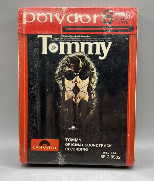 TOMMY Original Soundtrack Recording (8 Track, 1975, Polydor) Sealed Cut Out - Darktower Media