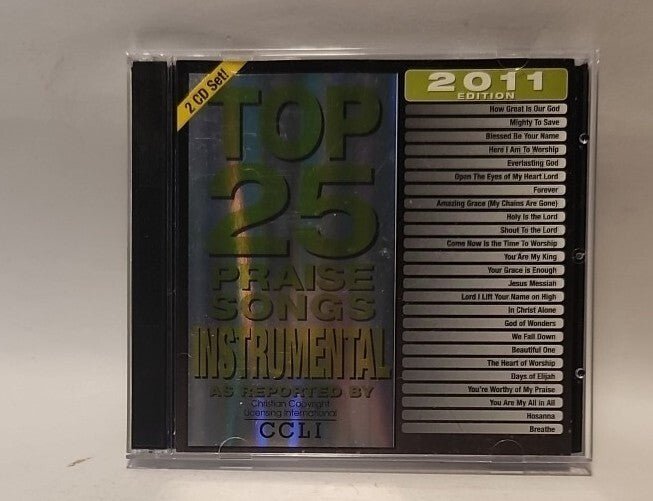 Top 25 Instrumental Praise by Various Artists (CD, 2010, 2 Discs) Maranatha USA - Darktower Media