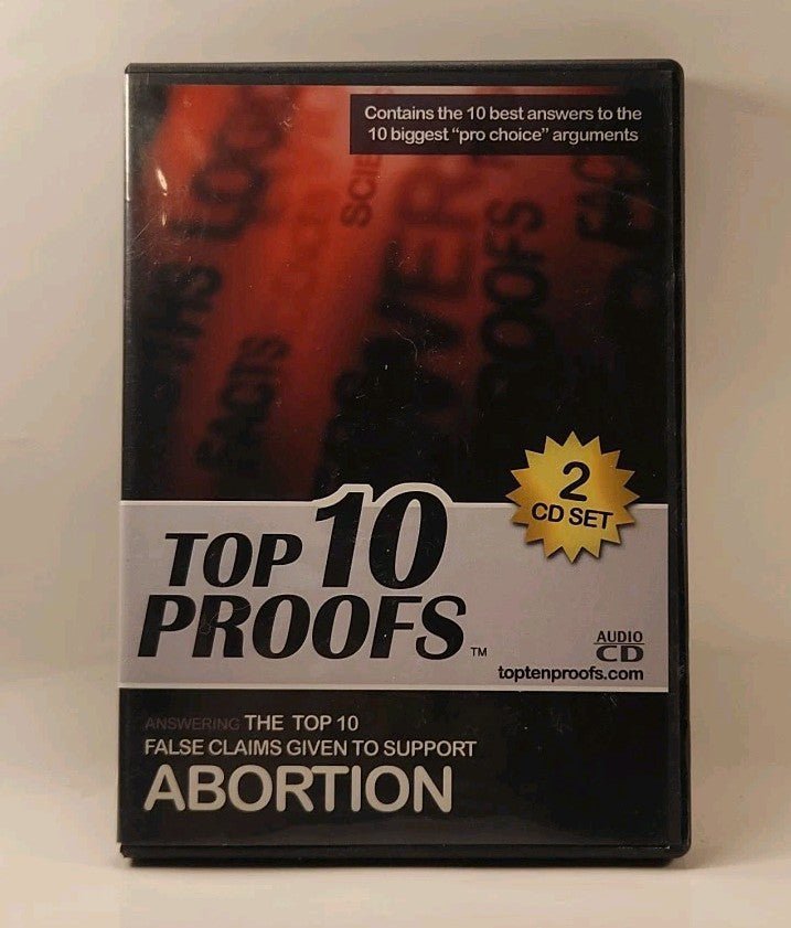 TOP TEN PROOFS: Top 10 False Claims Given to Support Abortion - 2 CD r1s10 1201 - Darktower Media