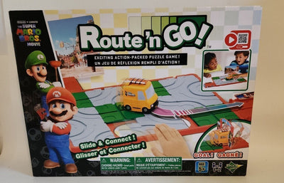 Toys Epoch Super Mario Route `n GO (UK IMPORT) Puzzle Game NEW Super Mario Bros