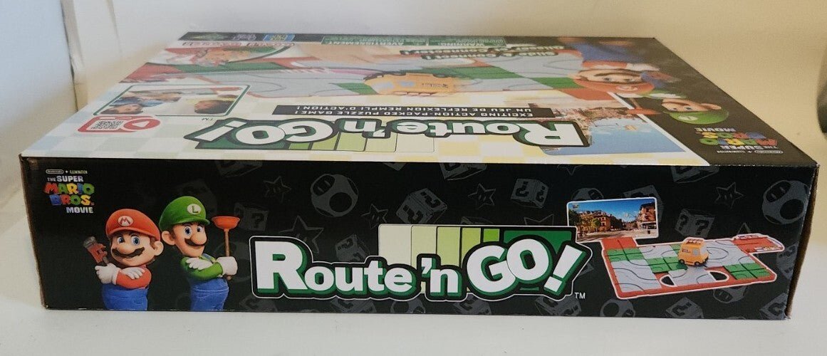 Toys Epoch Super Mario Route `n GO (UK IMPORT) Puzzle Game NEW Super Mario Bros - Darktower Media
