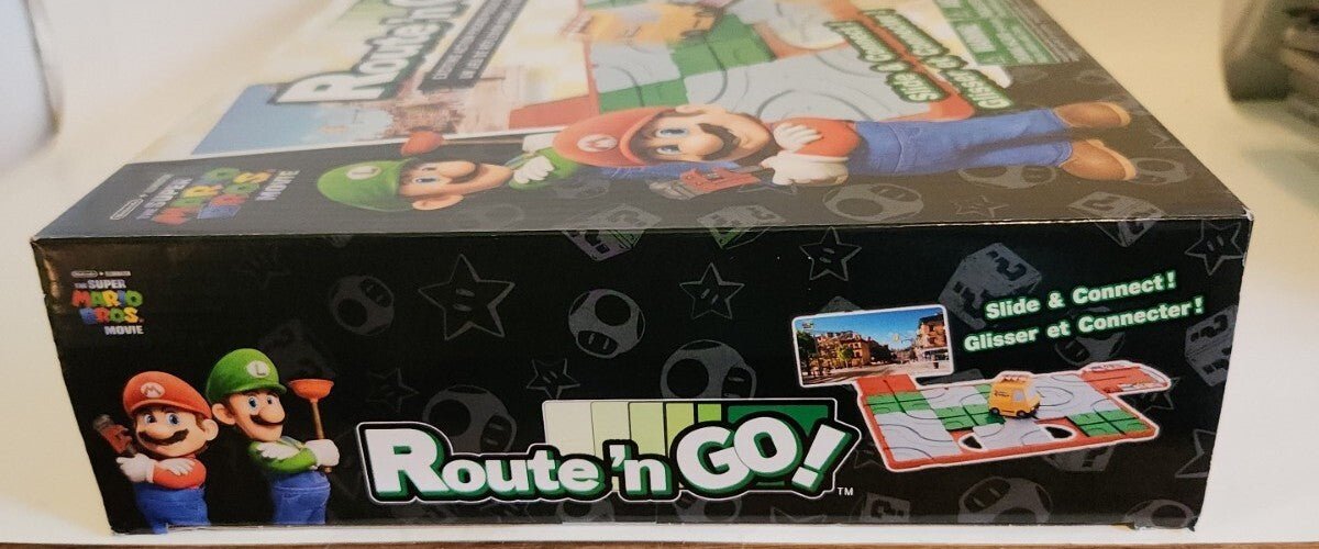 Toys Epoch Super Mario Route `n GO (UK IMPORT) Puzzle Game NEW Super Mario Bros - Darktower Media