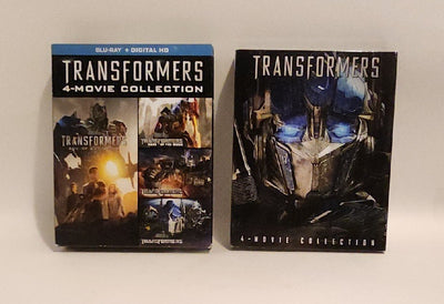 Transformers 4 Four Movie Collection (Blu-ray, 5-Disc Box Set) Paramount USA EUC