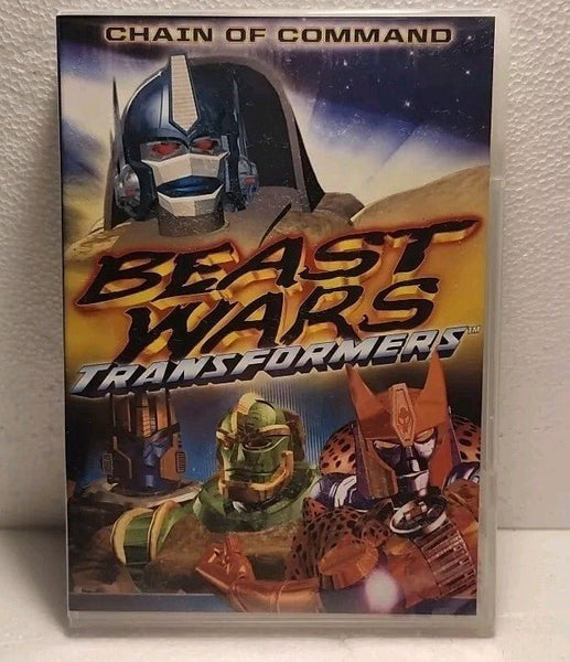 Transformers Beast Wars: Chain of Command (DVD) 1999 Hasbro USA Animated - Darktower Media