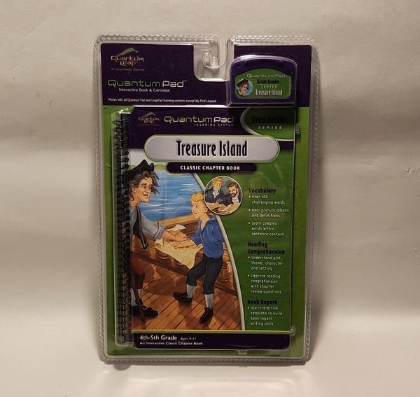 Treasure Island Leap Frog Quantum Pad Learning System Brand New - Darktower Media