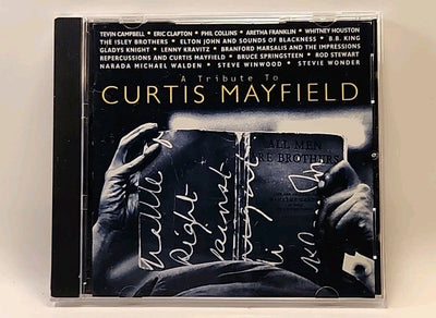 Tribute To Curtis Mayfield- Various (CD, 1994, Warner Bros. BMG Club) r1s9 1034