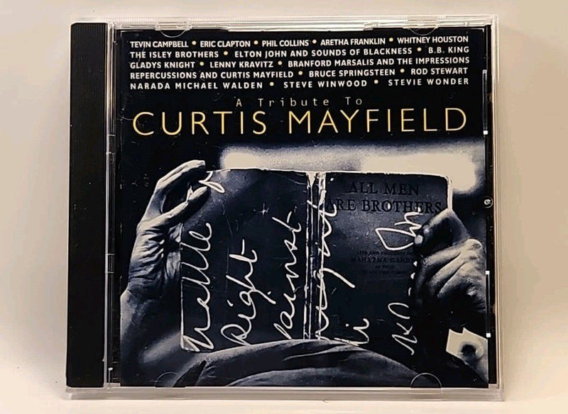 Tribute To Curtis Mayfield - Various (CD, 1994, Warner Bros. BMG Club) r1s9 1034 - Darktower Media