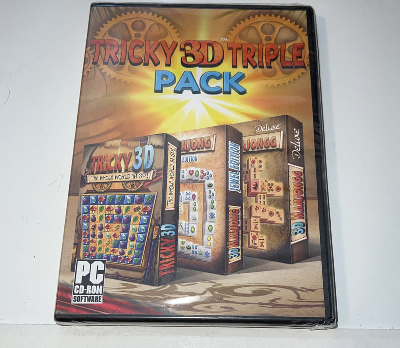 Tricky 3D Triple Pack (PC - CD ,2013) for Windows XP/Vista/7/8 - NEW in DVD BOX - Darktower Media