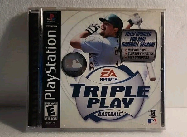 Triple Play Baseball (Sony PlayStation 1, 2001) Complete/Tested w1 3630 - Darktower Media