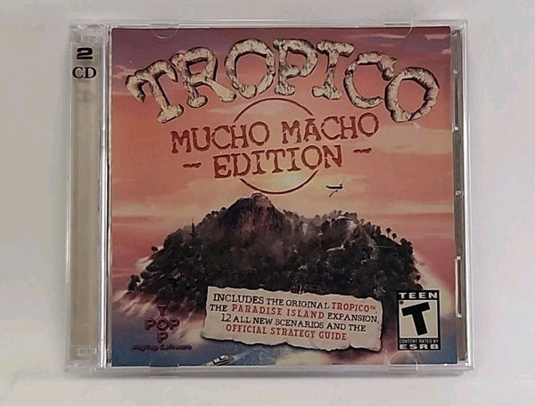 Tropico: Mucho Macho Edition (PC, 2002) 2 Discs Pop Top USA w1 4374 - Darktower Media