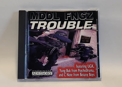 Trouble [PA] by Mddl Fngz (CD, Apr-2000, Perfecto Records)