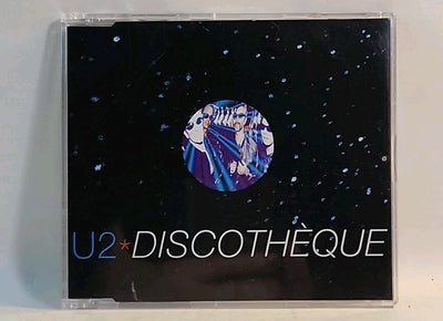 TT U2 - DISCOTHEQUE - 4 track remix CD Single (1997) Island UK w1 3602