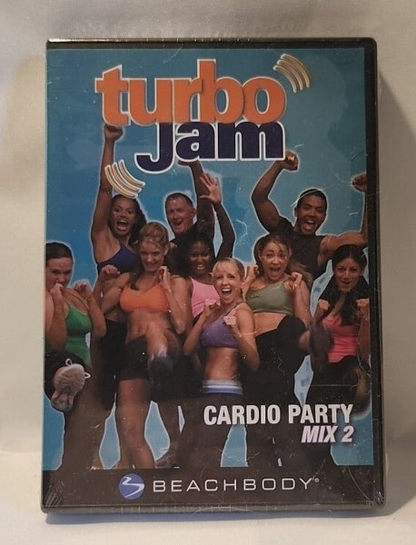 Turbo Jam Cardio Party Mix 2 DVD. Brand New. Factory Sealed. - Darktower Media