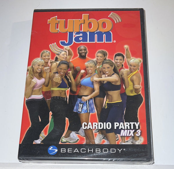Turbo Jam: Cardio Party - Mix 3 (DVD, 2007) with Andrea Ambandos Brand NEW - Darktower Media