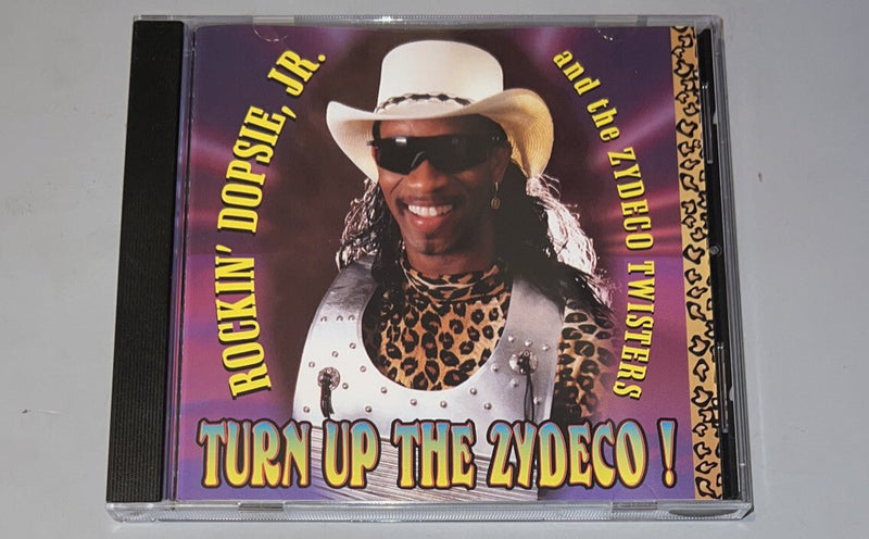 Turn Up the Zydeco by Rockin' Dopsie Jr. (CD, 1998) Mardi Gras records Nm USA - Darktower Media